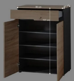 Garderoben Möbel Kombi - Kuetra (fünfteilig)