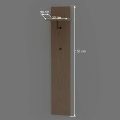 Garderoben Möbel Kombi mit LED - Arkadiuz (vierteilig)