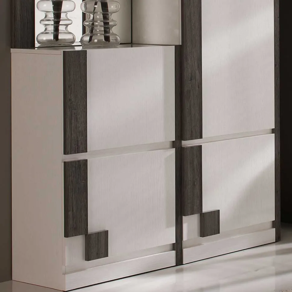 Garderoben Möbel Kombination - Wave (dreiteilig)