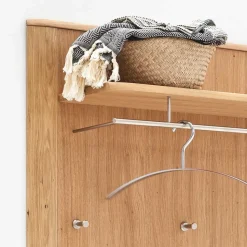 Garderoben Paneel aus Balkeneiche - Mabasa