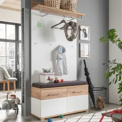 Garderoben Paneel und Bank - Vicanossa (zweiteilig)