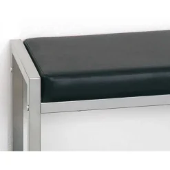 Garderobenbank Basilia in Schwarz