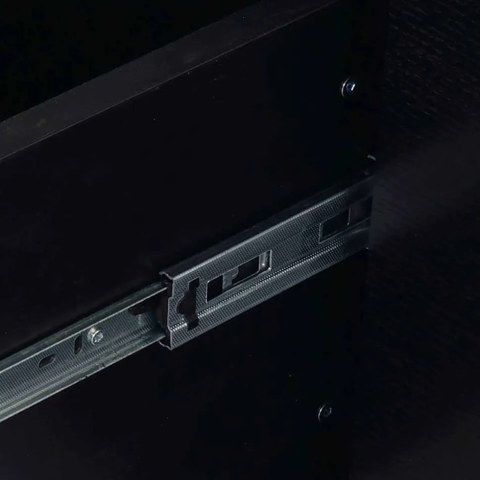 Garderobenbank Geskan in Schwarz