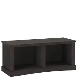 Garderobenbank in Dunkelbraun - Alicudia