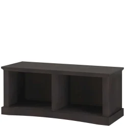 Garderobenbank in Dunkelbraun - Alicudia