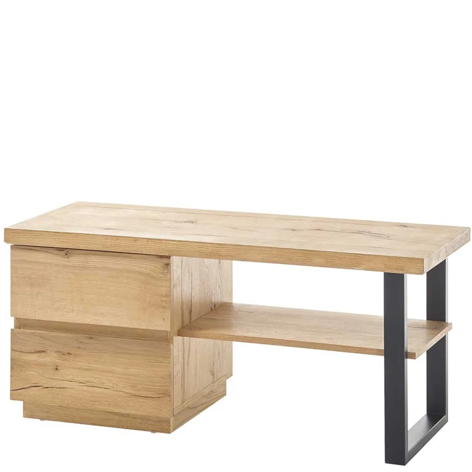 Garderobenbank mit Schuhablage & zwei Schubladen - Elbow