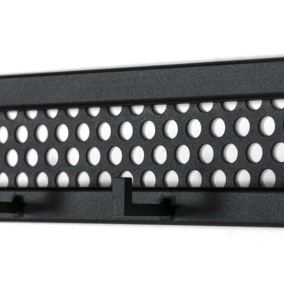 Garderobenhakenleiste aus Stahl in Schwarz - Orcia