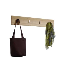 Garderobenkombination Leyrina aus Kernbuche Massivholz (sechsteilig)