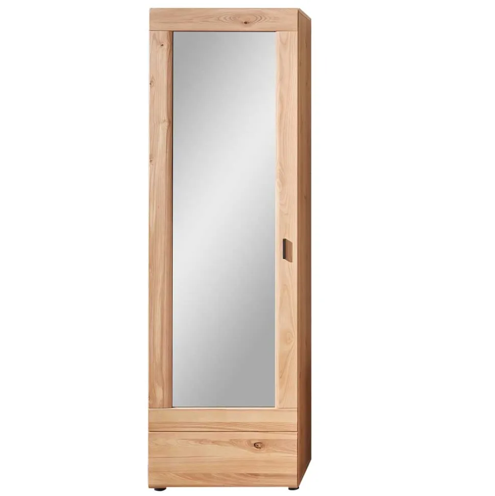 Garderobenkombination mit Massivholz Oberfläche - Cymbal (dreiteilig)