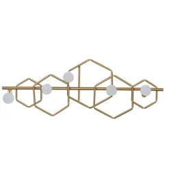 Garderobenleiste in Gold und Weiß - Olterva