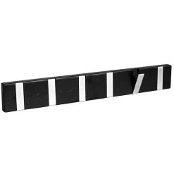 Garderobenleiste in Schwarz und Silber - Geskan