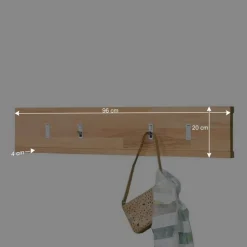 Garderobenleiste Wislama mit Klapphaken