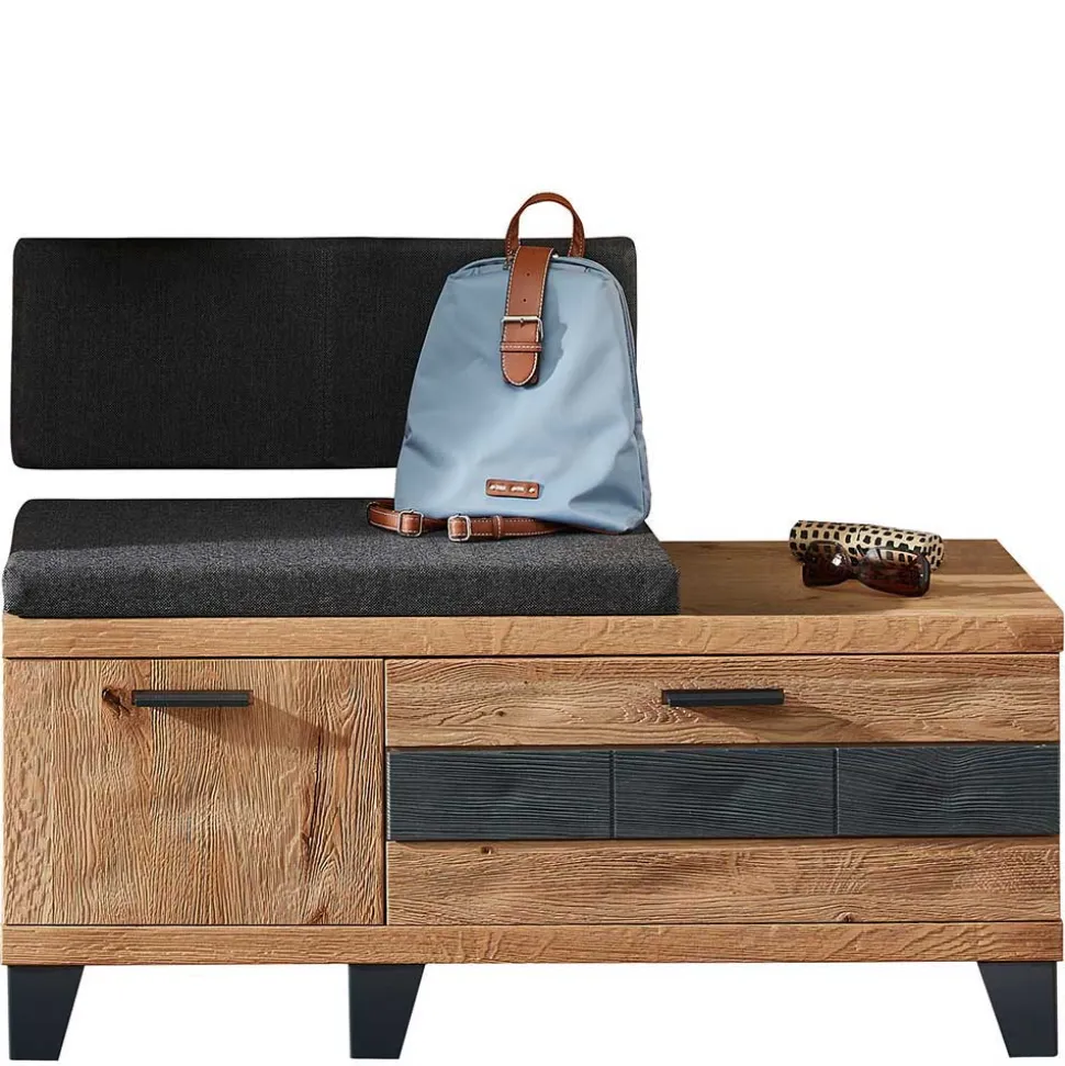 Garderobenmöbel aus Echtholz - Elprisca (vierteilig)