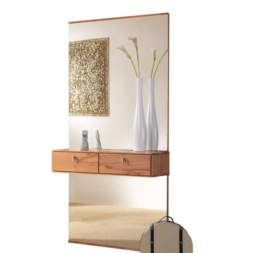 Garderobenmöbel Coestra aus Kernbuche (zweiteilig)