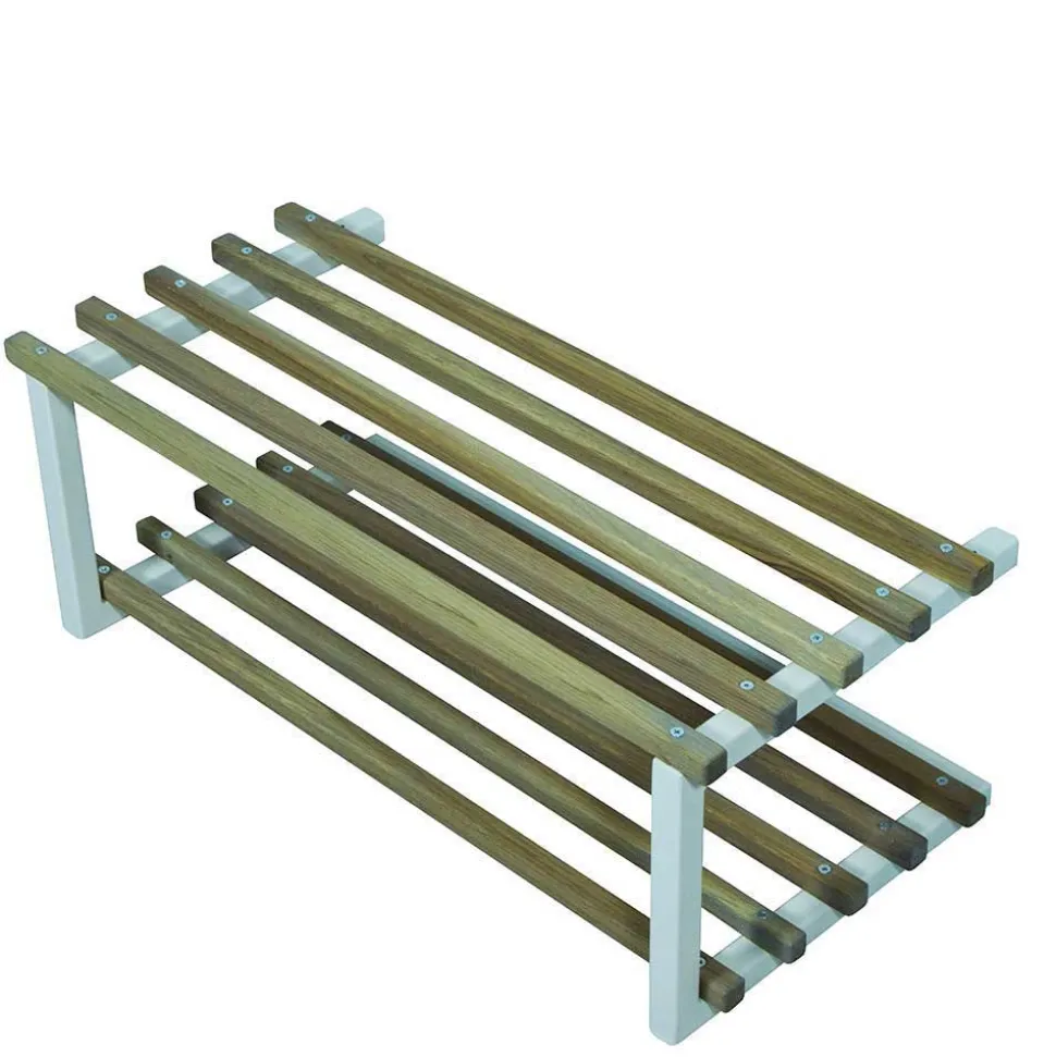 Garderobenmöbel in Weiß Natur - Marcios (zweiteilig)