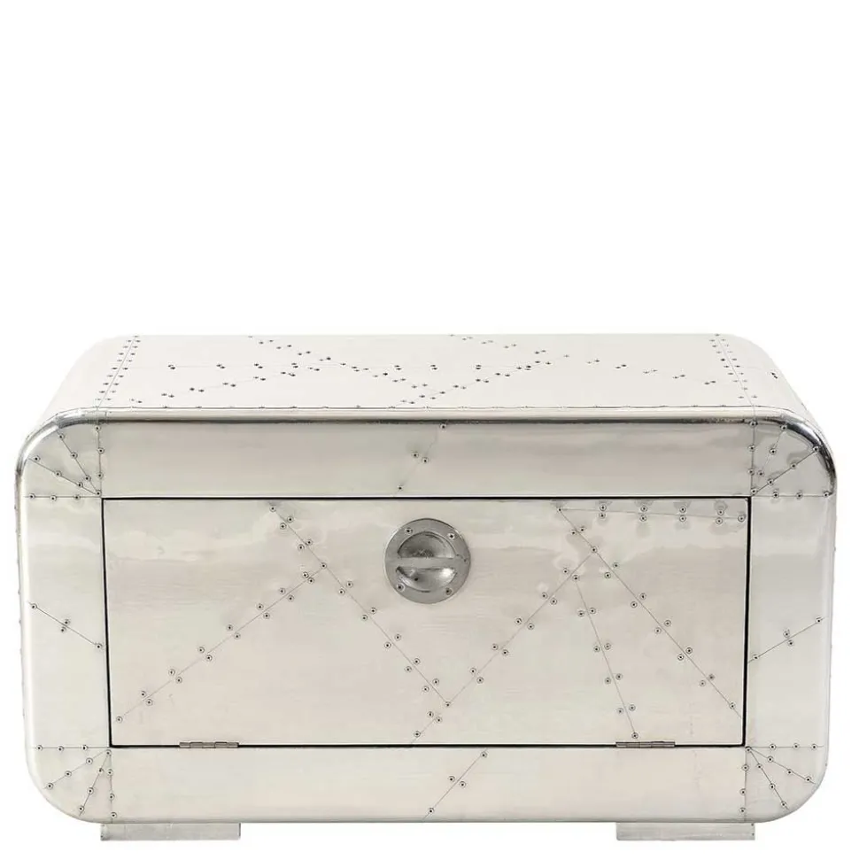 Garderobenmöbel Kombi aus Aluminium - Pilot (dreiteilig)