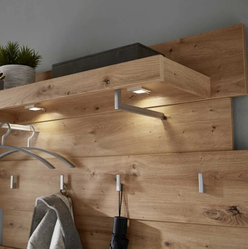 Garderobenmöbel Set mit LED Licht - Symbrosia (dreiteilig)