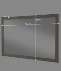 Garderobenmöbel Set Srocca in Taupe Glas beschichtet (dreiteilig)