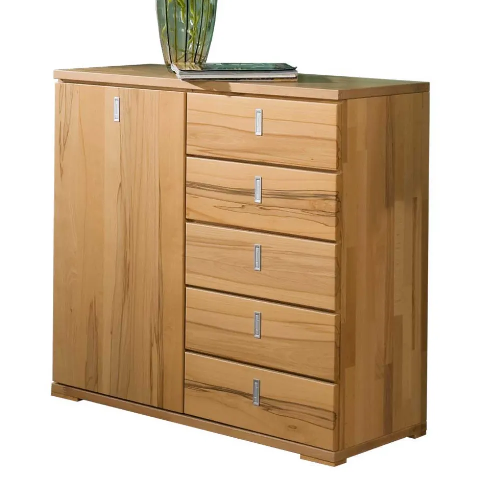 Garderobenmöbel Set Wislama aus Kernbuche (dreiteilig)