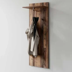 Garderobenpaneel im Altholz Look - Thani