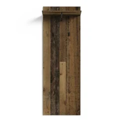 Garderobenpaneel im Altholz Look - Thani