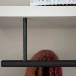 Garderobenpaneel in Lichtgrau mit Wildeiche - Ballina