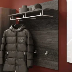 Garderobenpaneel mit Stange & 6 Haken - Nancys