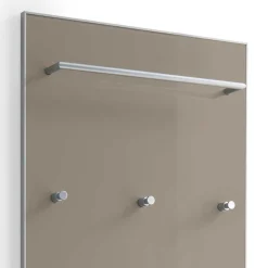 Garderobenpaneel Srocca in Taupe