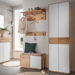 Garderobenschrank aus Asteiche Massivholz - Zonga