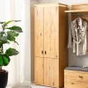 Garderobenschrank aus Balkeneiche Massivholz - Robats