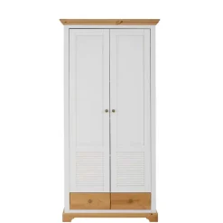 Garderobenschrank im Landhausstil zweifarbig - Axdonira