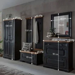 Garderobenset Sentiments im Kolonialstil (sechsteilig)