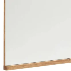 Garderobenspiegel aus Balkeneiche Massivholz - Manaus