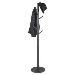 Garderobenständer aus Gummibaum Massivholz - Lurcenia