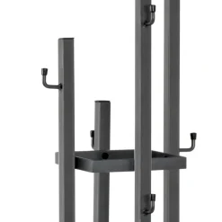 Garderobenständer aus Stahl & Glas - Ruhnau