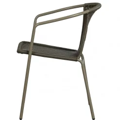 Garten Armlehnenstühle in Oliv Grün - Puertos (4er Set)