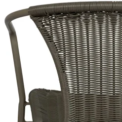 Garten Armlehnenstühle in Oliv Grün - Puertos (4er Set)