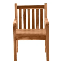 Garten Armlehnstuhl aus Teak Massivholz - Klahuma