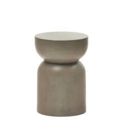 Garten Beistelltisch aus Faserzement - Bondoville