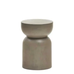 Garten Beistelltisch aus Faserzement - Bondoville