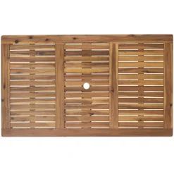 Garten Essgruppe aus Akazie massiv - Jawa (fünfteilig)