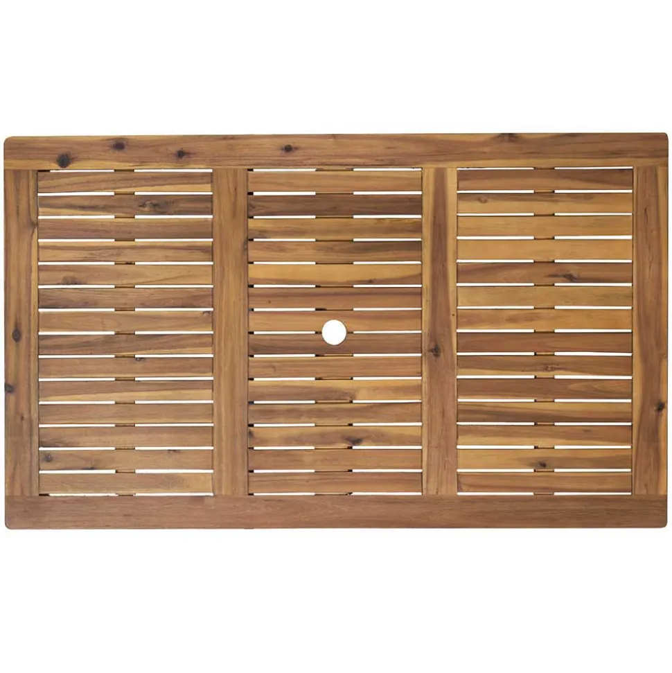 Garten Essgruppe aus Akazie massiv - Jawa (fünfteilig)