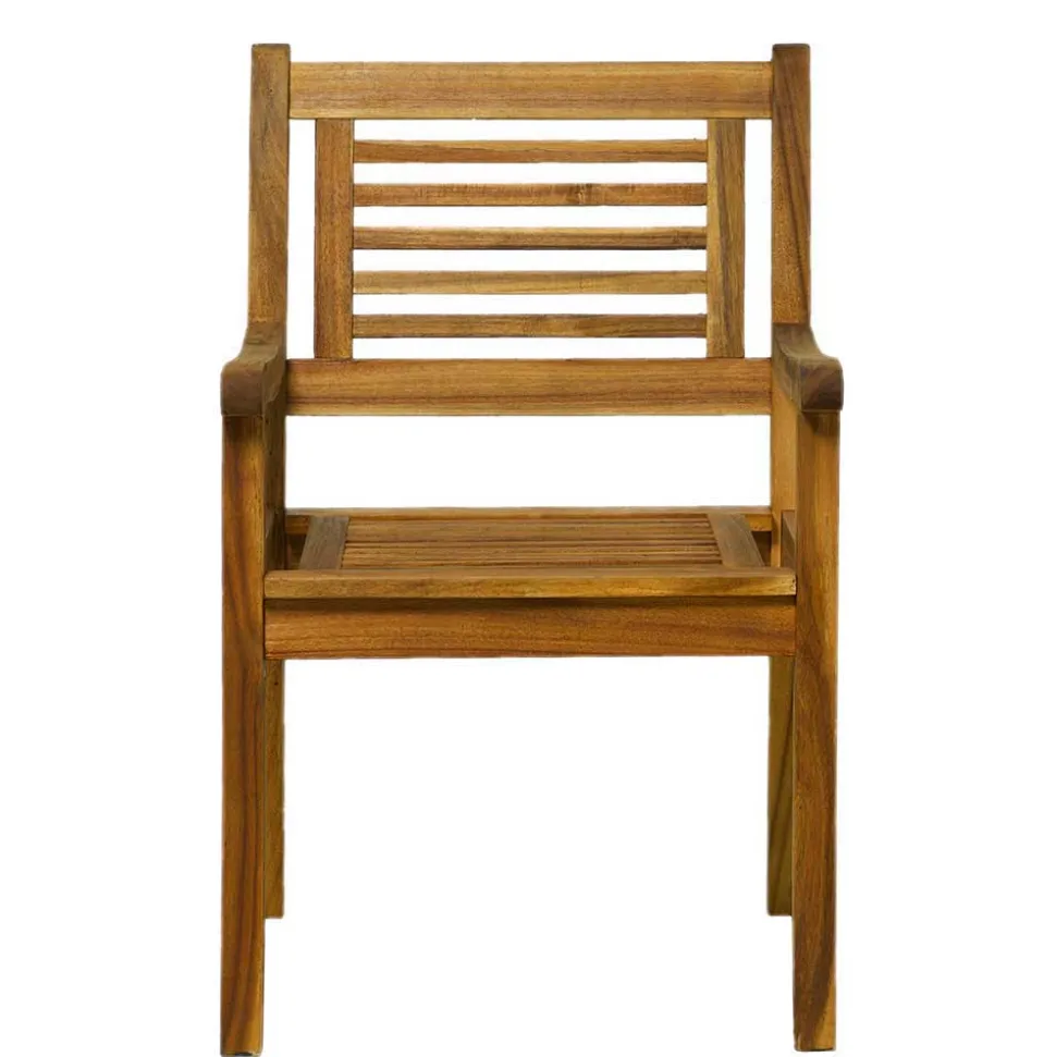 Garten Essgruppe aus Akazie massiv - Jawa (fünfteilig)