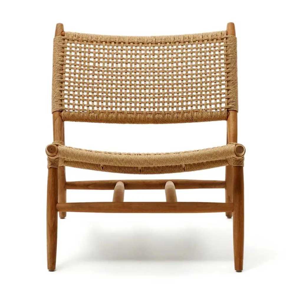 Garten Lounge Sessel aus Geflecht - Max