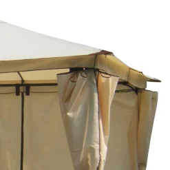 Garten Pavillon Paolo mit Seitenteilen