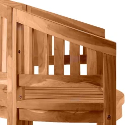 Gartenbank in halbrundem Design - Klahuma