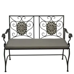 Gartenbank mit Mosaik aus Keramik - Tasmania