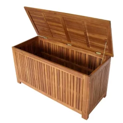 Gartenstühle Auflagenbox aus Akazie Massivholz - Nurana