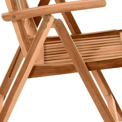 Gartenstuhl mit Armlehnen klappbar - Klahuma