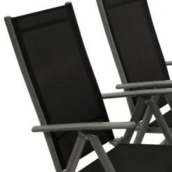 Gartentisch & acht Klappsessel - Olividos (neunteilig)